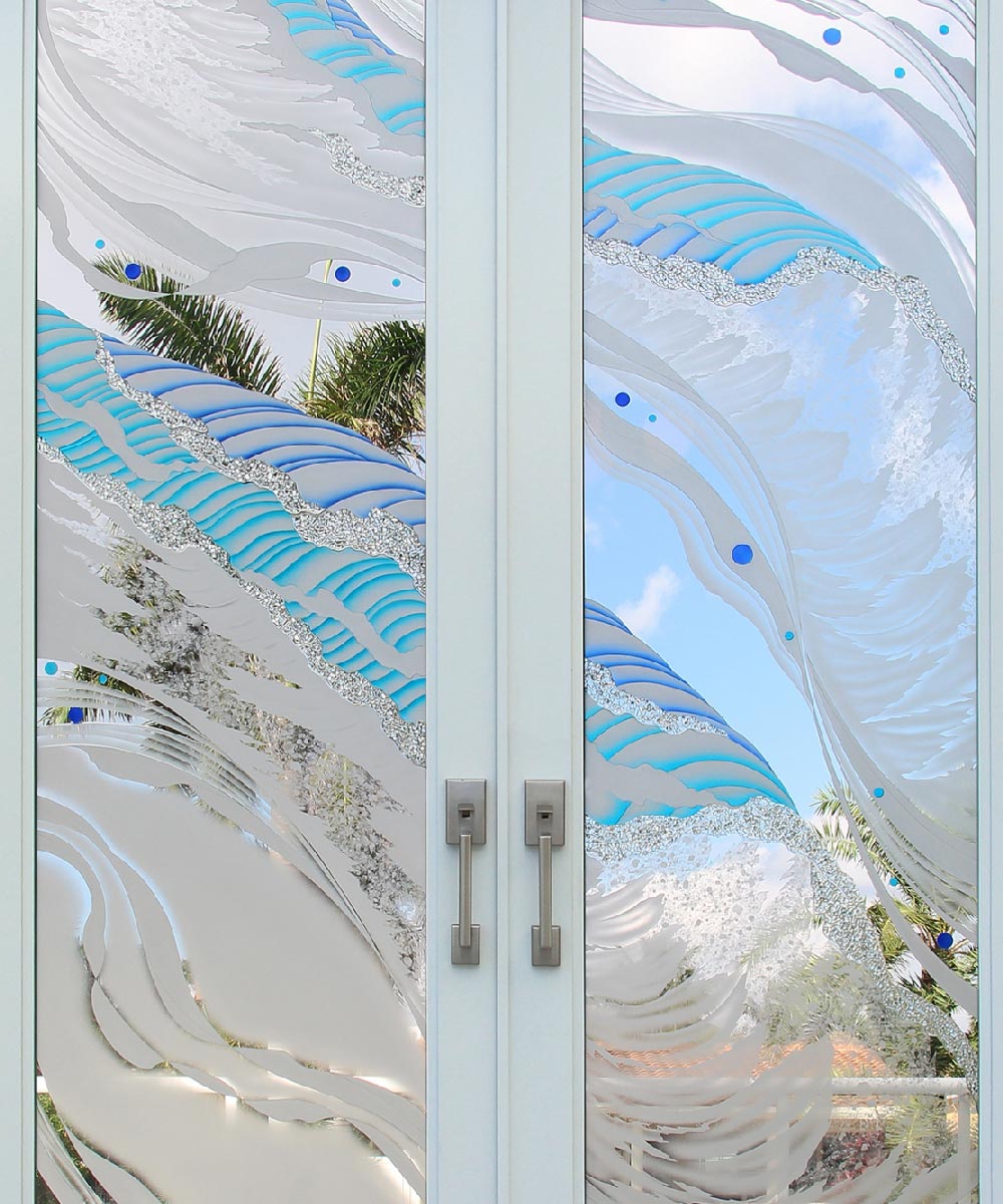 Custom Etched Glass Windows Glass Designs
