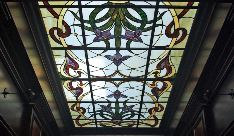 Vertical Stained Glass Panels