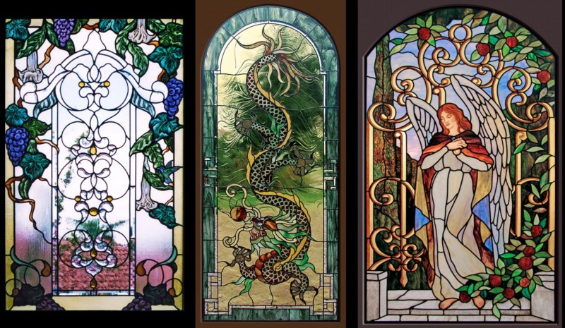 Stained Glass Window Panels