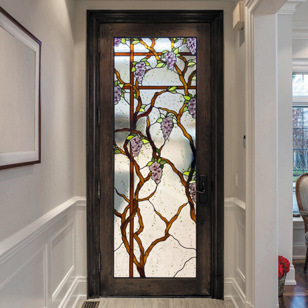 Custom Stained Glass Doors